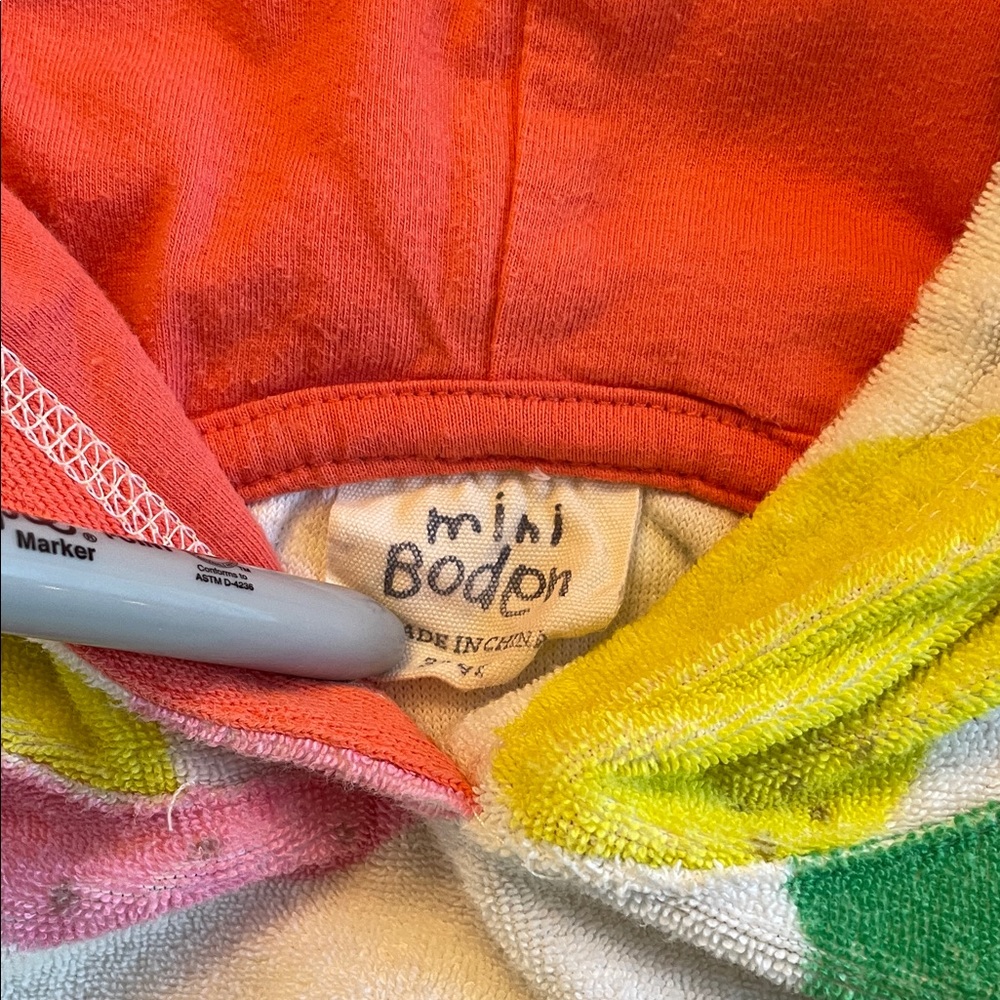 Mini Boden Toweling Beach Dress - Picture 5 of 11